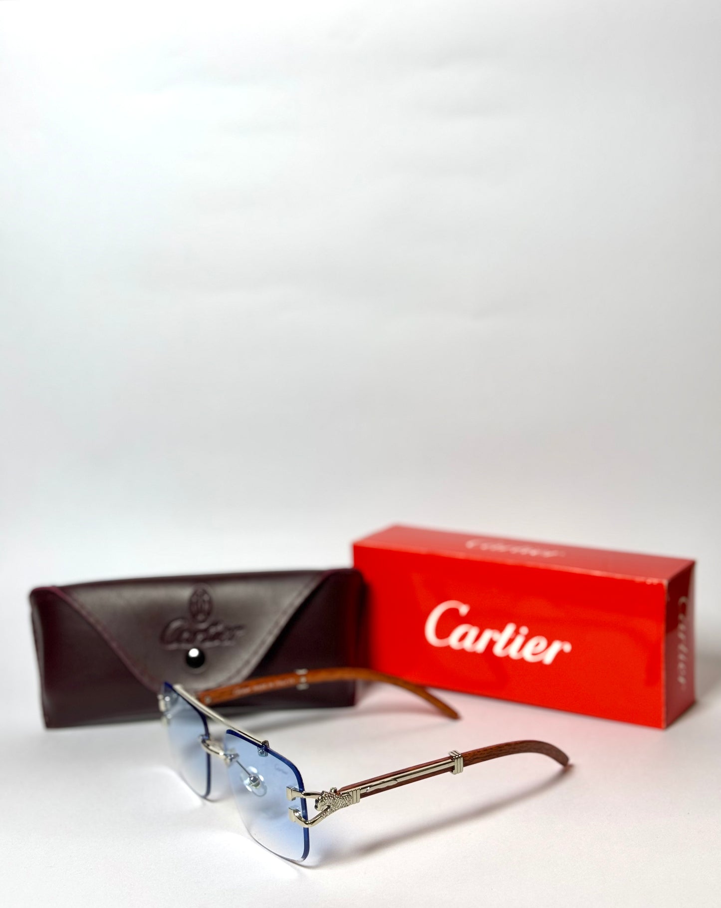 Cartier Premium – Rimless –  Double bridge